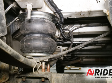 Рис. 5 Наши проекты: Пневмоподвеска на Fiat Ducato Автодом