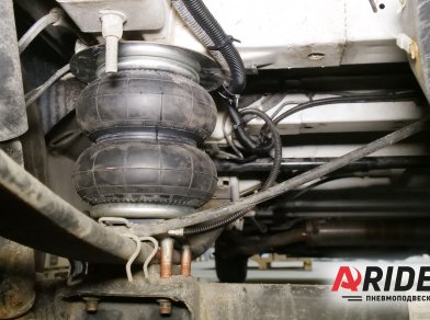 Рис. 5 Наши проекты: Пневмоподвеска на Fiat Ducato Автодом