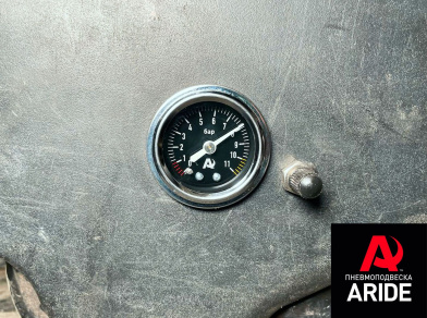 Рис. 4 Проект 1:  Установка вспомогательной пневмоподвески на Fiat Ducato