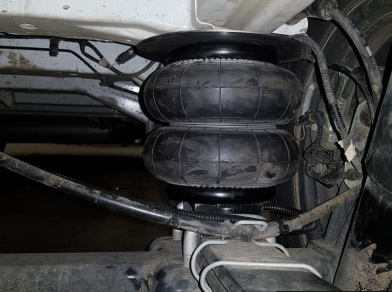 Рис. 6 Наши проекты: Установка усиленной пневмоподвески на заднюю ось Fiat Ducato