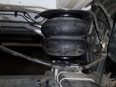 Рис. 6 Наши проекты: Установка усиленной пневмоподвески на заднюю ось Fiat Ducato