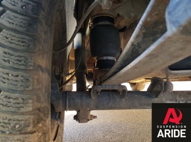 Рис. 11 Наши проекты: Пневмоподвеска на Ford Connect - Этапы установки