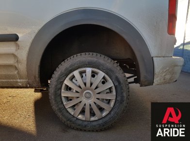 Рис. 13 Наши проекты: Пневмоподвеска на Ford Connect - Этапы установки