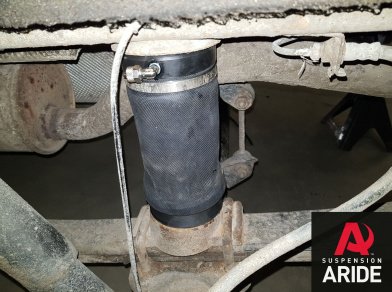 Рис. 9 Наши проекты: Пневмоподвеска на Ford Connect - Этапы установки