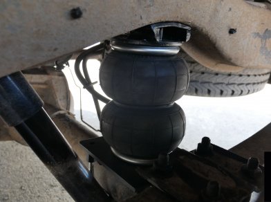 Рис. 5 Наши проекты: Пневмоподвеска на заднюю ось Ford Econoline