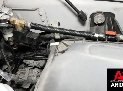 Рис. 7 Наши проекты: Задние пневмоподушки на Форд Раптор Ф150 - установка