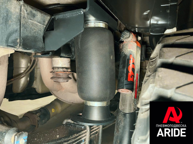 Рис. 2 Наши проекты: Установка пневмоподвески на Ford Raptor