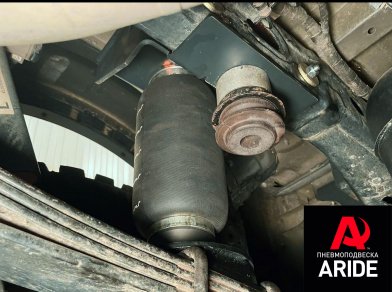 Рис. 8 Наши проекты: Установка пневмоподвески на Ford Raptor