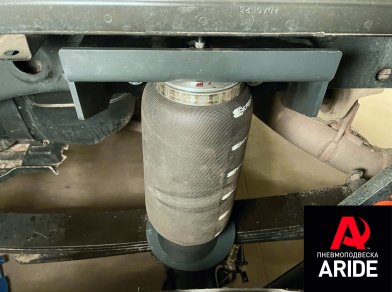 Рис. 7 Наши проекты: Установка пневмоподвески на Ford Raptor