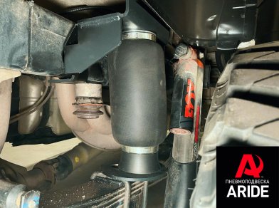 Рис. 2 Наши проекты: Установка пневмоподвески на Ford Raptor