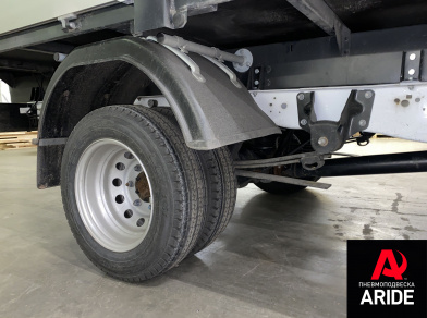 Рис. 9 Наши проекты: Установка вспомогательных пневмоподушек на Ford Transit