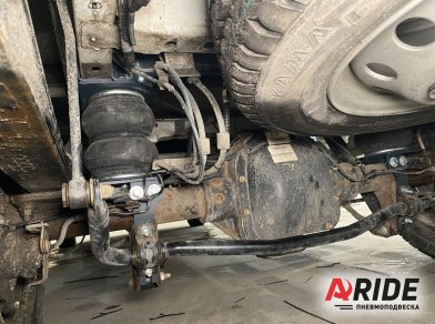 Рис. 5 Наши проекты: Вспомогательная пневмоподвеска на Ford Transit