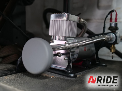 Рис. 6 Наши проекты: Вспомогательная пневмоподвеска на Ford Transit