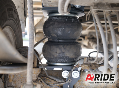 Рис. 3 Наши проекты: Вспомогательная пневмоподвеска на Ford Transit