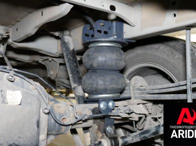 Рис. 8 Наши проекты: Пневмоподвеска Ford Transit RWD ЦМФ