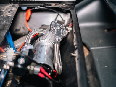 Рис. 7 Наши проекты: Пневмоподвеска на Ford Transit автодом