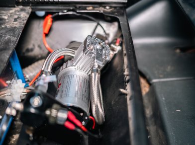 Рис. 7 Наши проекты: Пневмоподвеска на Ford Transit автодом