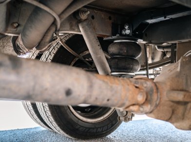 Рис. 3 Наши проекты: Пневмоподвеска на Ford Transit автодом