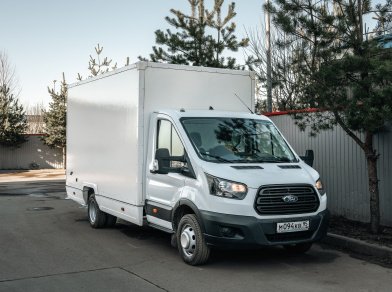 Рис. 1 Наши проекты: Пневматические подушки на Форд Транзит