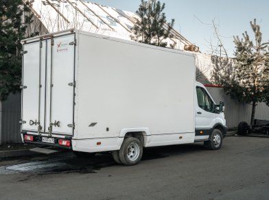 Рис. 2 Наши проекты: Пневматические подушки на Форд Транзит