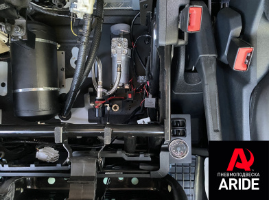 Рис. 7 Наши проекты: Установка вспомогательной пневмоподвески на заднюю ось Ford Transit