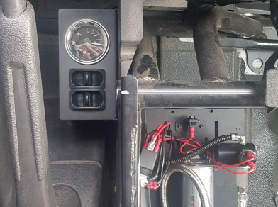 Рис. 4 Наши проекты: Пневмоподвеска на заднюю ось Ford Transit с тентом