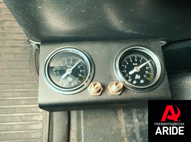 Рис. 3 Наши проекты: Установка вспомогательной пневмоподвески на Ford Transit