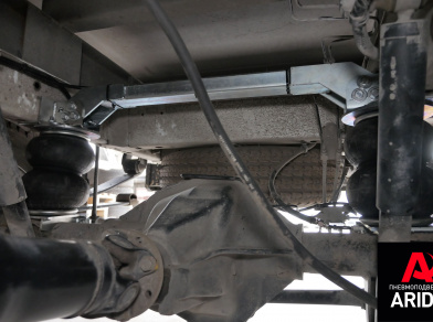 Рис. 3 Наши проекты: Пневмоподвеска задняя ось Форд Транзит