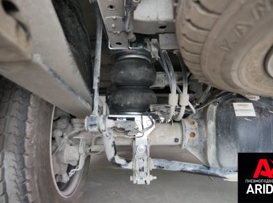 Рис. 4 Наши проекты: Пневмоподвеска задняя ось Форд Транзит