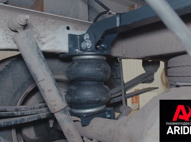 Рис. 8 Наши проекты: Комплект вспомогательной пневмоподвески Ford Transit