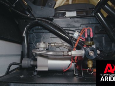 Рис. 4 Наши проекты: Комплект вспомогательной пневмоподвески Ford Transit