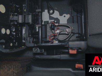 Рис. 3 Наши проекты: Комплект вспомогательной пневмоподвески Ford Transit