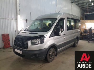 Рис. 1 Наши проекты: Пневмоподвеска на Ford Transit FWD с гарантией - Этапы установки