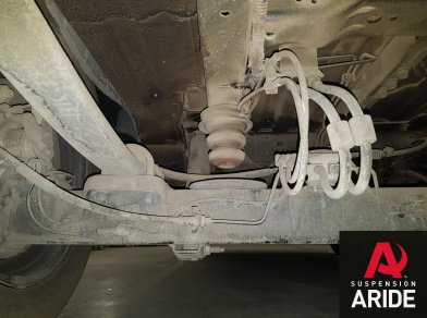 Рис. 2 Наши проекты: Пневмоподвеска на Ford Transit FWD с гарантией - Этапы установки