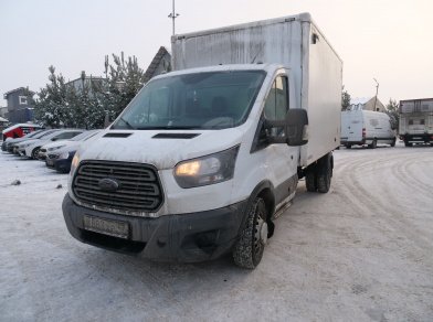 Рис. 1 Наши проекты: Пневмоподушки на Ford Transit промтоварный фургон