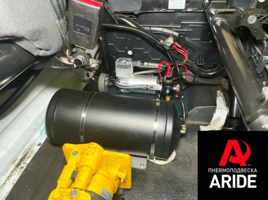 Рис. 4 Наши проекты: Установка вспомогательной пневмоподвески на Ford Transit