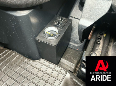 Рис. 3 Наши проекты: Установка вспомогательной пневмоподвески на Ford Transit