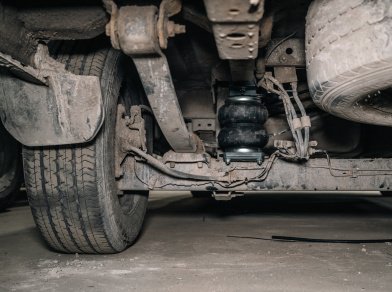 Рис. 2 Наши проекты: Пневмоподвеска на Ford Transit FWD