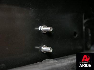 Рис. 5 Наши проекты: Вспомогательная пневмоподвеска на заднюю ось Ford Transit