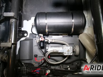 Рис. 6 Наши проекты: Установка пневматической подвески на Ford Transit