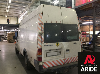 Рис. 1 Наши проекты: Пневмоподвеска на Ford Transit FWD от производителя - Этапы установки