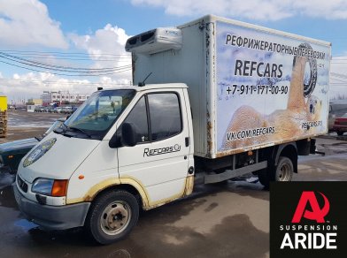 Рис. 1 Наши проекты: Пневмоподвеска на Ford Transit RWD доработка пневмоподвески - Этапы установки