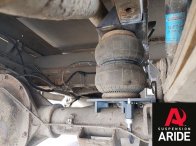 Рис. 4 Наши проекты: Пневмоподвеска на Ford Transit RWD доработка пневмоподвески - Этапы установки