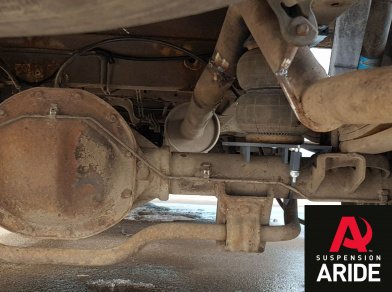 Рис. 2 Наши проекты: Пневмоподвеска на Ford Transit RWD доработка пневмоподвески - Этапы установки