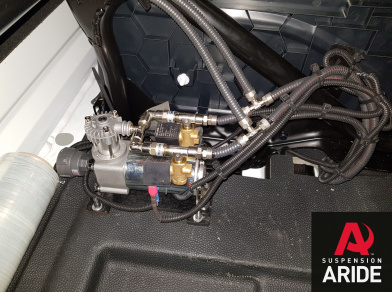 Рис. 7 Наши проекты: Пневмоподвеска на Ford Transit RWD 2016 года - Этапы установки