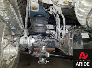 Рис. 5 Наши проекты: Пневмоподвеска на Ford Transit RWD 2016 года - Этапы установки