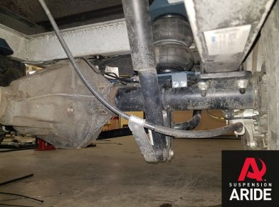 Рис. 4 Наши проекты: Пневмоподвеска на Ford Transit RWD 2016 года - Этапы установки