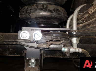 Рис. 10 Наши проекты: Пневмоподвеска на промтоварный фургон Ford Transit