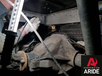 Рис. 1 Наши проекты: Установка пневмоподвески на заднюю ось Ford Transit