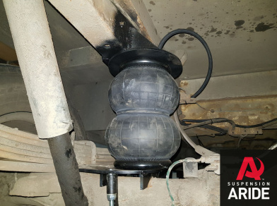 Рис. 3 Наши проекты: Пневмоподвеска на Ford Transit RWD 2014 года - Этапы установки